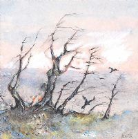NOVEMBER WIND by Lawson Burch RUA at Ross's Online Art Auctions
