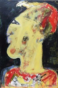 HEAD STUDY II by Christine Bowen at Ross's Online Art Auctions