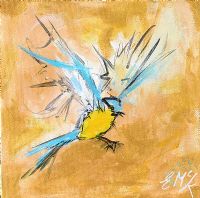 BIRD STUDY IV by Eileen McKeown at Ross's Online Art Auctions