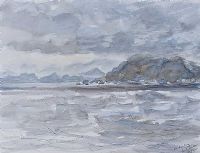 CHILEAN SEASCAPE by Coralie de Burgh Kinahan at Ross's Online Art Auctions