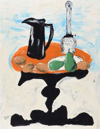 STILL LIFE WITH EGGS by Gerald G. Beattie at Ross's Online Art Auctions