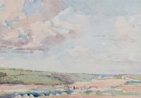 SUMMER LANDSCAPE by Mainie Jellett at Ross's Online Art Auctions