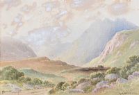 BEARNAGH, MOURNES by George W.  Morrison at Ross's Online Art Auctions