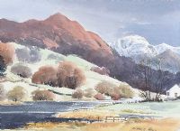 BRATHAY, LAKE DISTRICT by E. Grieg Hall at Ross's Online Art Auctions