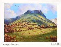 LURIG MOUNTAIN, CUSHENDALL by David Overend at Ross's Online Art Auctions