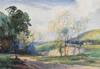 QUARRY NEAR NEWRY, COUNTY ARMAGH by Frank McKelvey RHA RUA at Ross's Online Art Auctions
