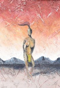 TRIBESWOMAN by Kevin Meehan at Ross's Online Art Auctions