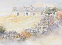 THE OLD LOOKOUT by Helen Ridgeway at Ross's Online Art Auctions