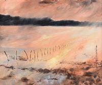 WARM WINDS OVER HOT LAKE by Anne Farrall Doyle at Ross's Online Art Auctions
