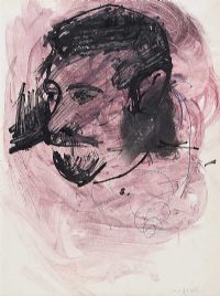 SELF PORTRAIT by George Campbell RHA RUA at Ross's Online Art Auctions