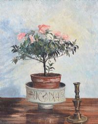 STILL LIFE, FLOWERS by Tobias Everet Spence at Ross's Online Art Auctions