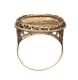 9CT GOLD MOUNTED HALF-SOVEREIGN RING at Ross's Online Art Auctions