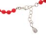 RED STONE HEART NECKLACE BY ARGENTO at Ross's Online Art Auctions