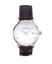 MONTBLANC STAINLESS STEEL GENT'S WRIST WATCH at Ross's Online Art Auctions