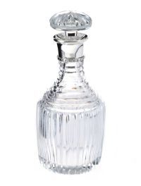 ASPREY OF LONDON STERLING SILVER MOUNTED CRYSTAL DECANTER at Ross's Online Art Auctions