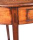 GEORGIAN OVAL LAMP TABLE at Ross's Online Art Auctions