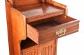 EDWARDIAN MAHOGANY SHAVING STAND at Ross's Online Art Auctions