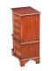 MINIATURE MAHOGANY SERPENTINE FRONT CHEST OF DRAWERS at Ross's Online Art Auctions