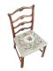 FINE SET OF EIGHT NINETEENTH CENTURY LADDER BACK DINING CHAIRS at Ross's Online Art Auctions