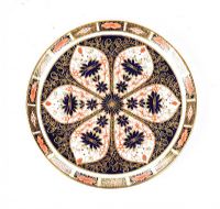 ROYAL CROWN DERBY SANDWICH PLATE at Ross's Online Art Auctions