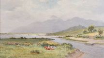 MURLOUGH BAY, DUNDRUM by Joseph William Carey RUA at Ross's Online Art Auctions