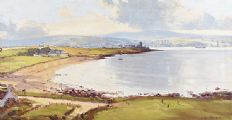 NINTH HOLE LARNE GOLF CLUB by Samuel McLarnon UWS at Ross's Online Art Auctions