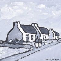 HOMES OF DONEGAL by Eileen Gallagher at Ross's Online Art Auctions
