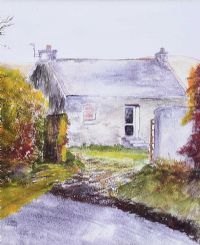 COUNTRY HOUSE by Helen Ridgeway at Ross's Online Art Auctions