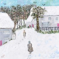 WINTER by Rose Elizabeth Moorcroft at Ross's Online Art Auctions
