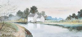 THE RIVER LAGAN, BELFAST by M. McGoveran at Ross's Online Art Auctions