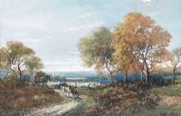 HEADING TO THE FIELD by William Ashton at Ross's Online Art Auctions