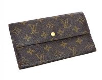 LOUIS VUITTON MONOGRAMMED LEATHER WALLET at Ross's Online Art Auctions