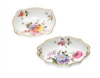 TWO ROYAL CROWN DERBY RING DISHES at Ross's Online Art Auctions