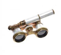 MOTHER OF PEARL AND BRASS OPERA GLASSES at Ross's Online Art Auctions
