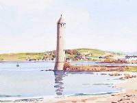 CHAINE TOWER, LARNE, COUNTY ANTRIM by Samuel McLarnon UWS at Ross's Online Art Auctions