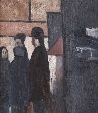 STANDING FIGURES by English School at Ross's Online Art Auctions