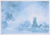THE OLD PRIORY, HOLYWOOD by Tom Kerr at Ross's Online Art Auctions