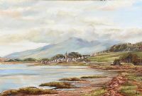 DUNDRUM HARBOUR by Vittorio Cerefice at Ross's Online Art Auctions