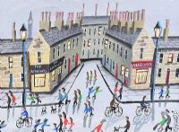 A BUSY SUMMER'S DAY by John Ormsby at Ross's Online Art Auctions
