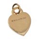 TIFFANY & CO. 18CT GOLD DIAMOND HEART SHAPED 'S' PENDANT at Ross's Online Art Auctions