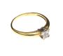 TWO 18CT GOLD DIAMOND RINGS at Ross's Online Art Auctions