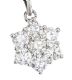 18CT WHITE GOLD DIAMOND NECKLACE at Ross's Online Art Auctions