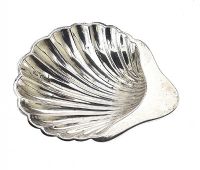SILVER SHELL DISH at Ross's Online Art Auctions
