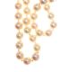 MIKIMOTO STRAND OF CULTURED PEARLS WITH PIERCED SILVER CLASP at Ross's Online Art Auctions
