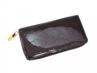 LOUIS VUITTON PATENT LEATHER WALLET WITH BOX at Ross's Online Art Auctions