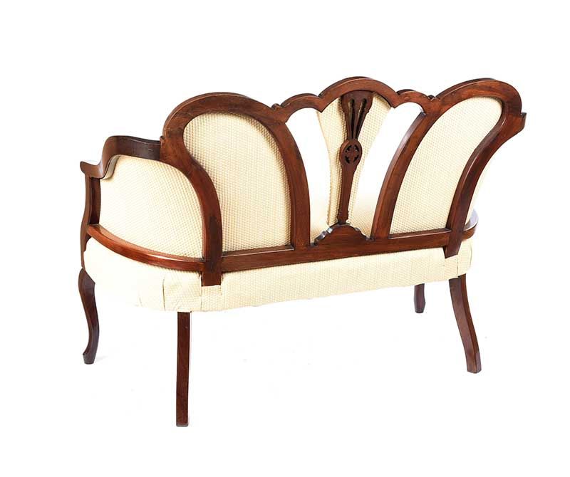 EDWARDIAN SETTEE at Ross's Online Art Auctions