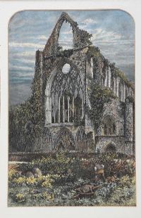 THE ABBEY RUINS by English School at Ross's Online Art Auctions
