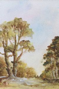 ON THE PATH HOME by Mattie Waugh at Ross's Online Art Auctions