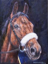 RED RUM by Josephine Guilfoyle at Ross's Online Art Auctions