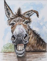 SMILER by Andy Saunders at Ross's Online Art Auctions
